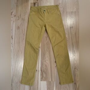 DL1961 Women’s Mustard Yellow Pants Size 27
